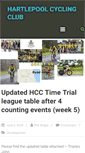 Mobile Screenshot of hartlepool-cycleclub.org